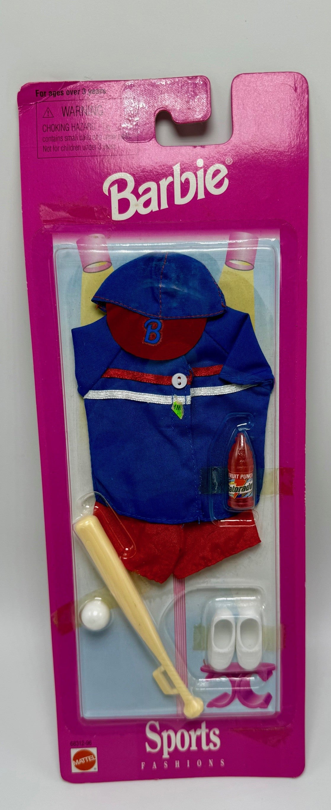 1997 Barbie Sports Fashions Baseball Uniform