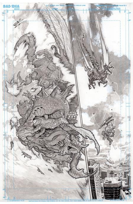 OLYMPUS SAGA MEGALITH #1 (OF 4) CVR F LEWIS LAROSA ORIGINAL ART EDITION 3VAR