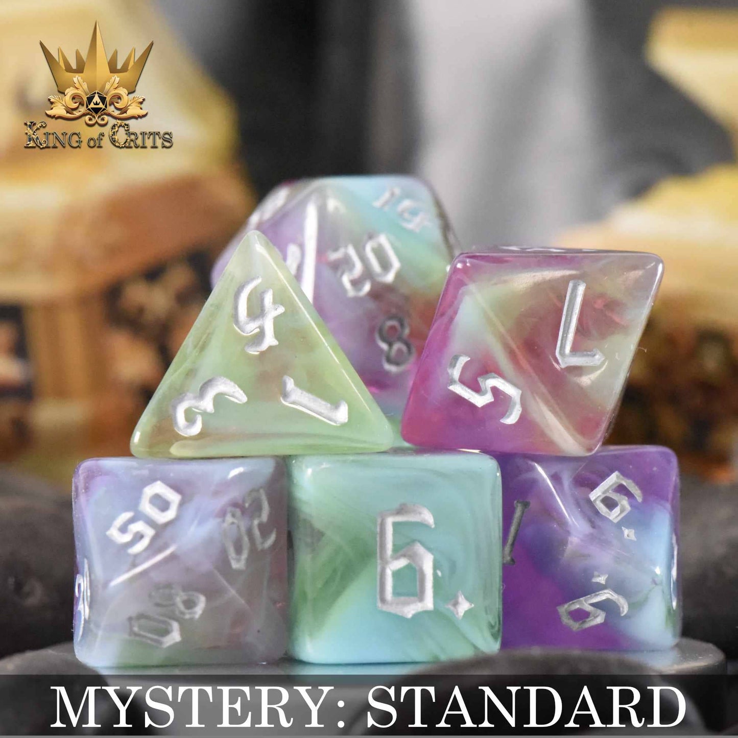 Mystery Dice - 5 Styles: Metal