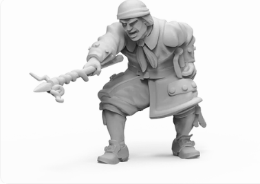 Master Gunner Character Model