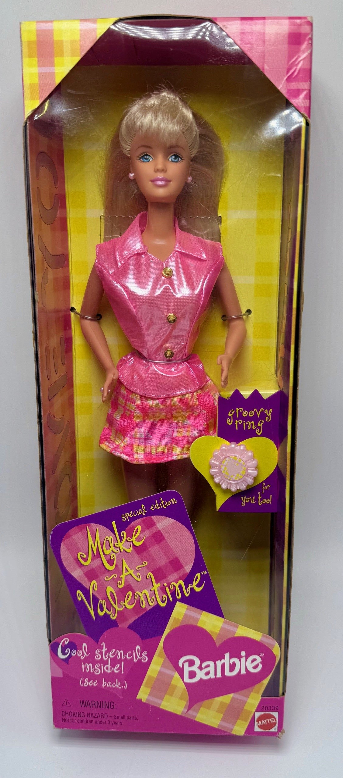 1998 Mattel Make-A-Valentine Barbie