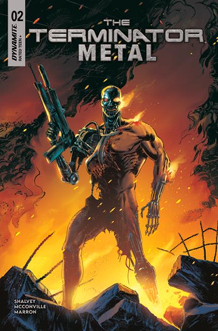 TERMINATOR METAL #2 CVR D PAOLO ANTIGA VAR