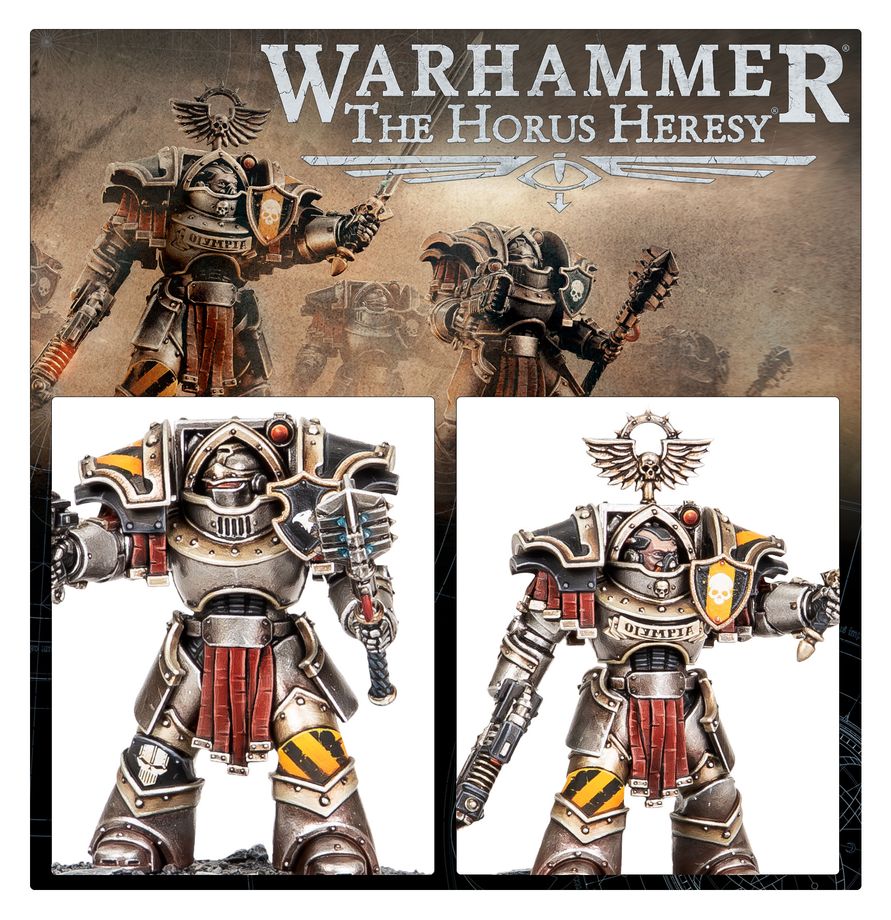 LEGIONES ASTARTES: CATAPHRACTII TERMINATORS WITH VOLKITE CHARGERS AND POWER MAULS