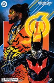 BATMAN STATIC BEYOND #1 (OF 6) CVR E DENYS COWAN CARD STOCK VAR