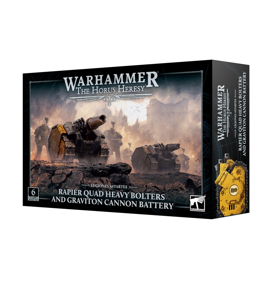 LEGIONARIES ASTARTES: RAPIER QUAD HEAVY BOLTERS AND GRAVITON CANNON BATTERY