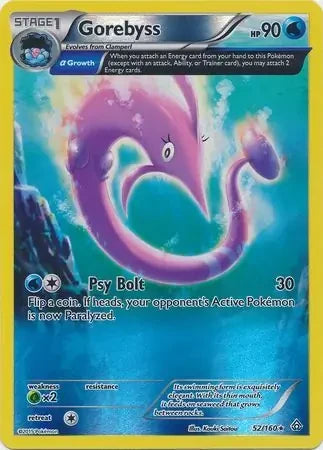 Gorebyss (Alpha)-XY - Primal Clash-Rare-Reverse Holofoil