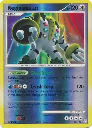 Regigigas (15)-Legends Awakened-Holo Rare-Reverse Holofoil