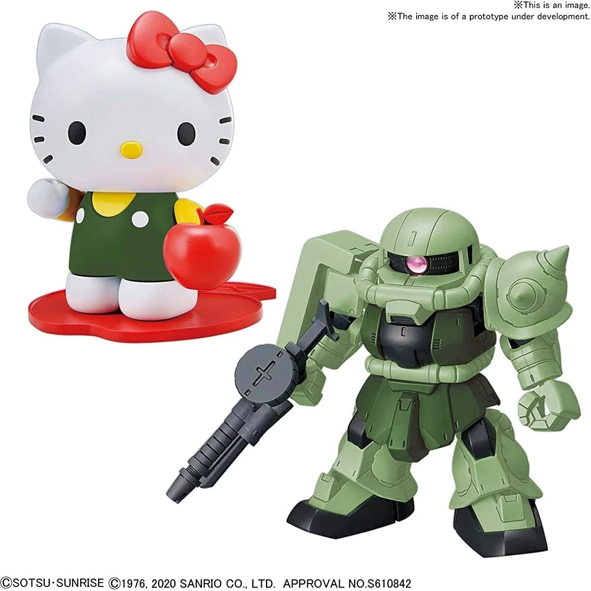 Bandai Hobby - Hello Kitty/Zak II [SD Gundam Cross Silhouette