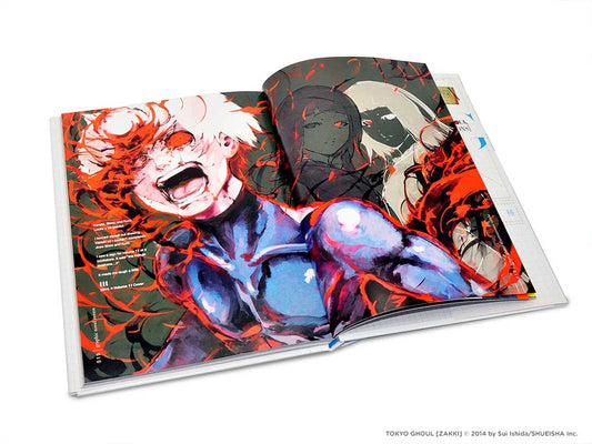 Tokyo Ghoul Illustrations: zakki by: Hardcover; 112 pages / English