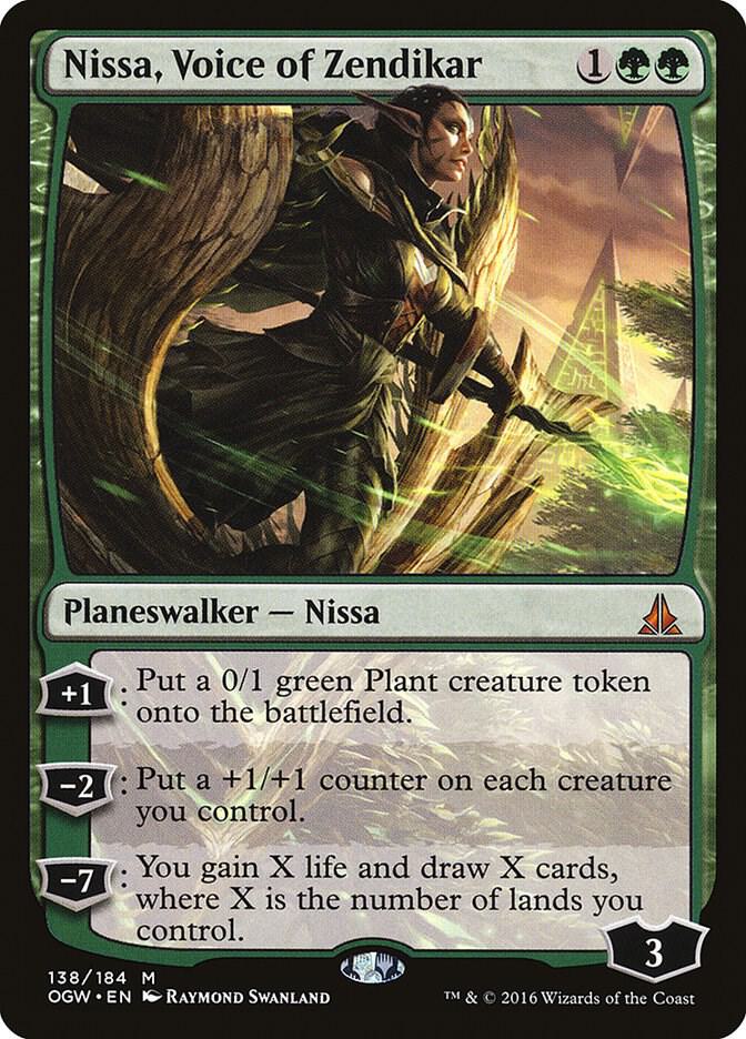 Nissa, Voice of Zendikar-Oath of the Gatewatch-M-Normal
