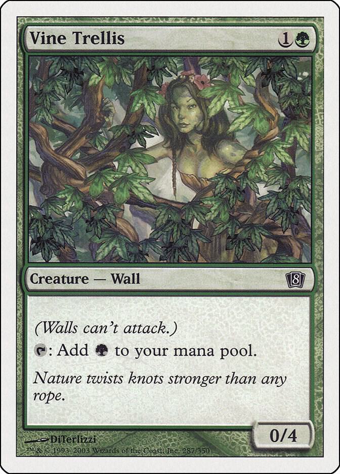 Vine Trellis-8th Edition-C-Foil