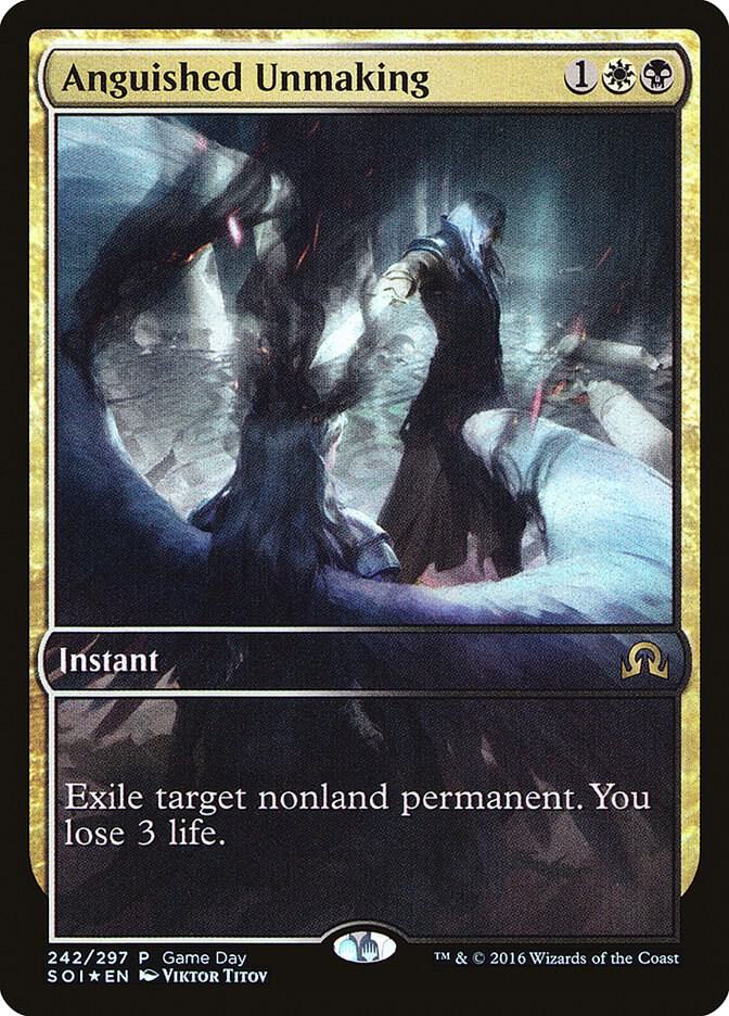 Anguished Unmaking-Game Day & Store Championship Promos-P-Foil