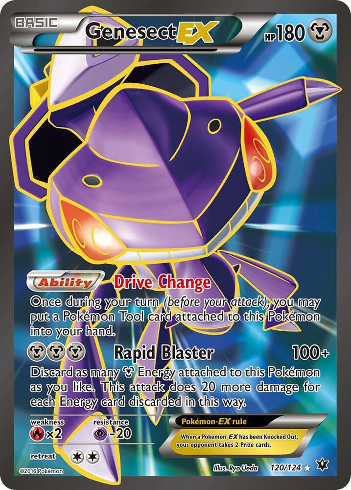 Genesect EX (Full Art)-XY - Fates Collide-Ultra Rare-Holofoil