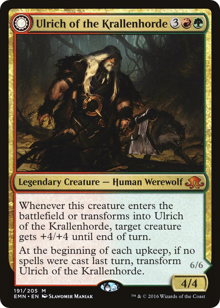 Ulrich of the Krallenhorde-Eldritch Moon-M-Normal