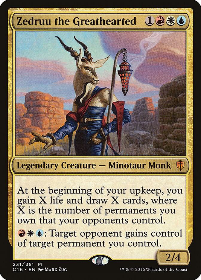 Zedruu the Greathearted-Commander 2016-M-Normal