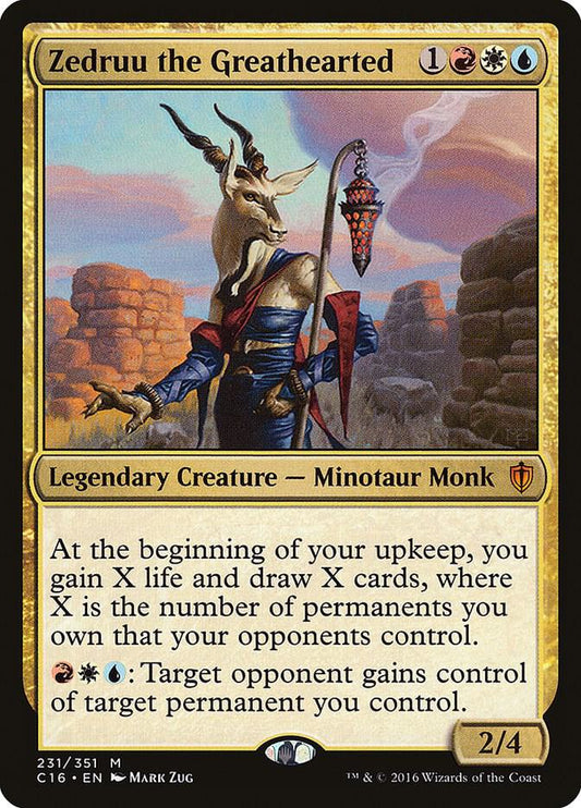 Zedruu the Greathearted-Commander 2016-M-Normal