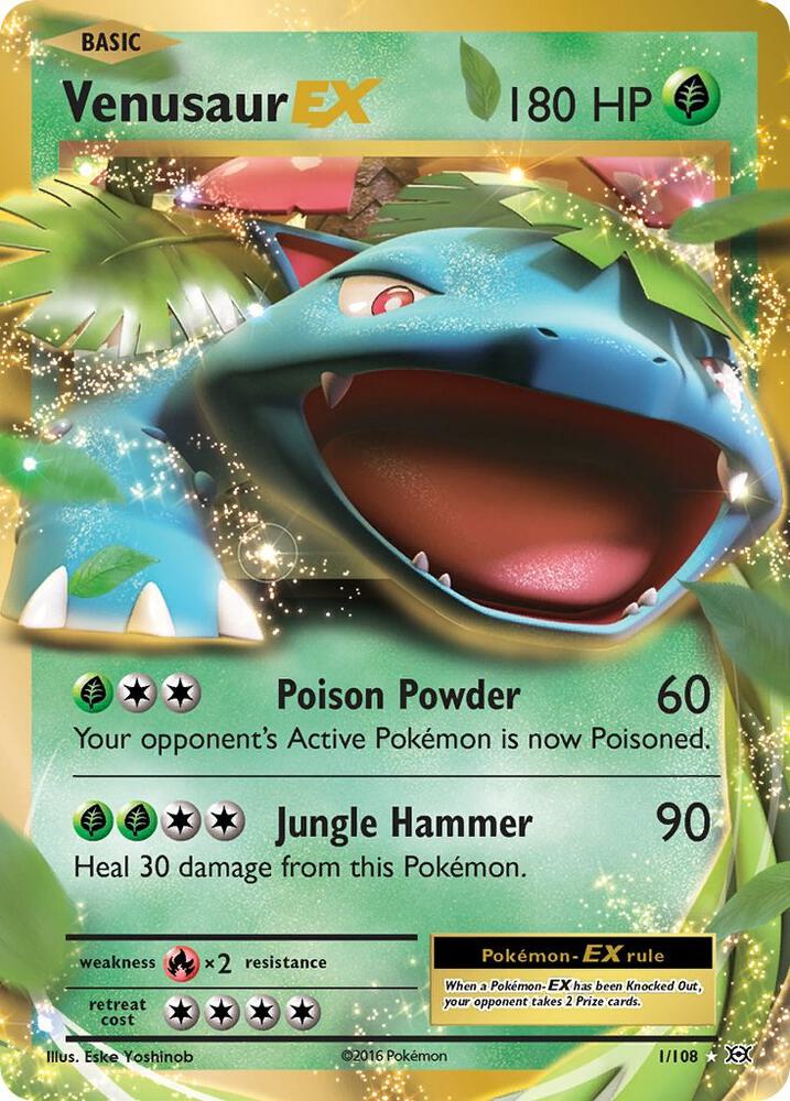Venusaur EX-XY - Evolutions-Ultra Rare-Holofoil