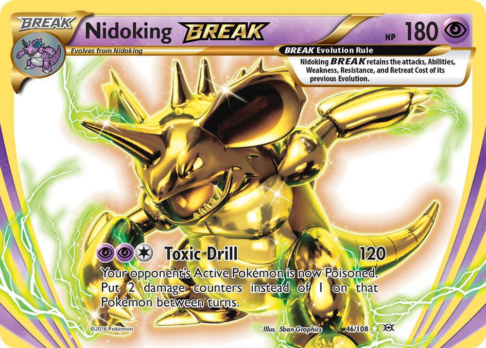 Nidoking BREAK-XY - Evolutions-Rare BREAK-Holofoil