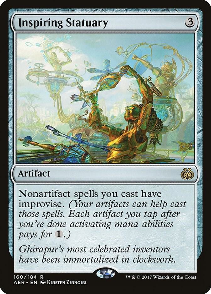 Inspiring Statuary-Aether Revolt-R-Foil
