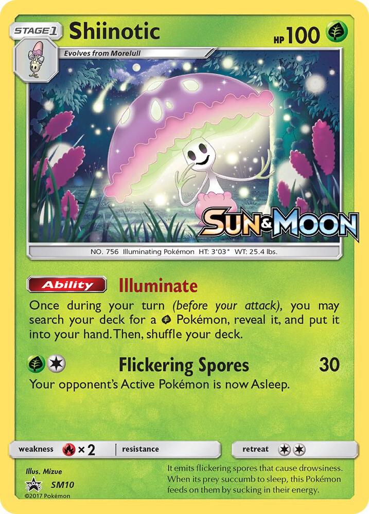 Shiinotic - SM10 (Prerelease)-SM Promos-Promo-Holofoil
