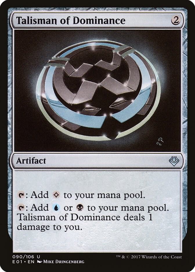 Talisman of Dominance-Archenemy: Nicol Bolas-U-Normal