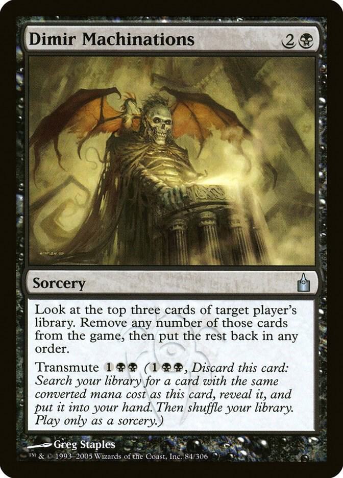 Dimir Machinations-Ravnica: City of Guilds-U-Normal