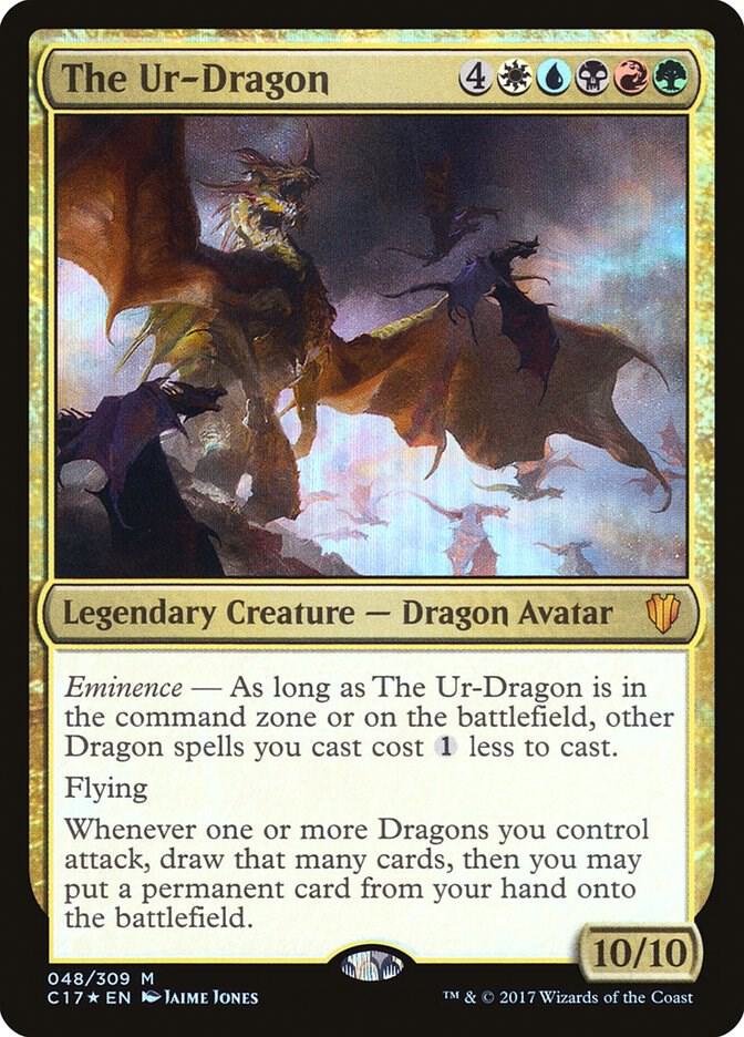 The Ur-Dragon-Commander 2017-M-Foil