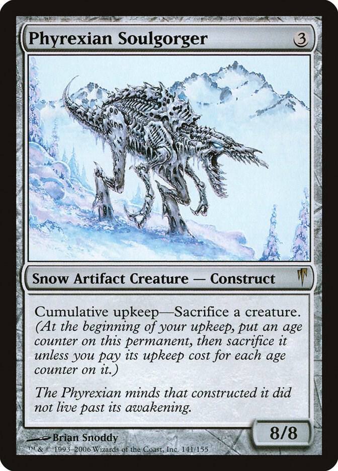 Phyrexian Soulgorger-Coldsnap-R-Normal