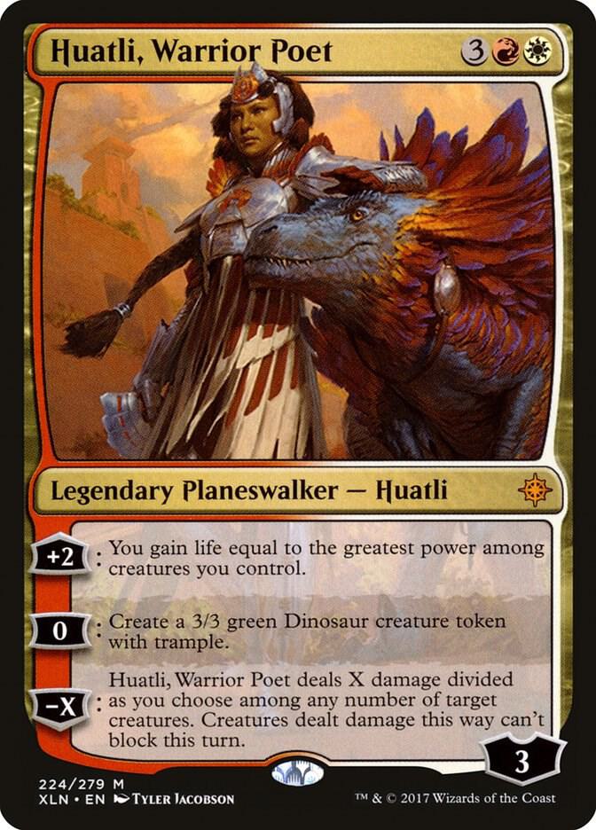 Huatli, Warrior Poet-Ixalan-M-Normal