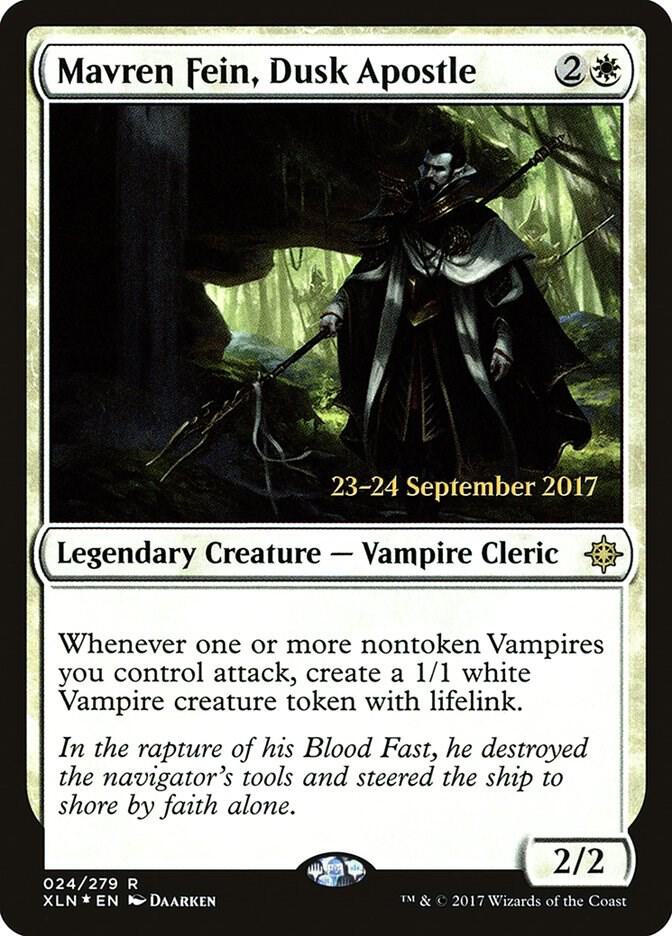 Mavren Fein, Dusk Apostle-Prerelease Cards-R-Foil