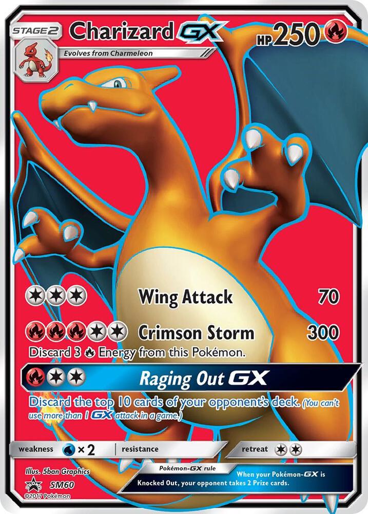 Charizard GX - SM60-SM Promos-Promo-Holofoil