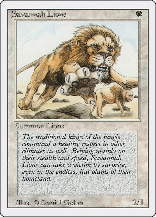 Savannah Lions-Revised Edition-R-Normal