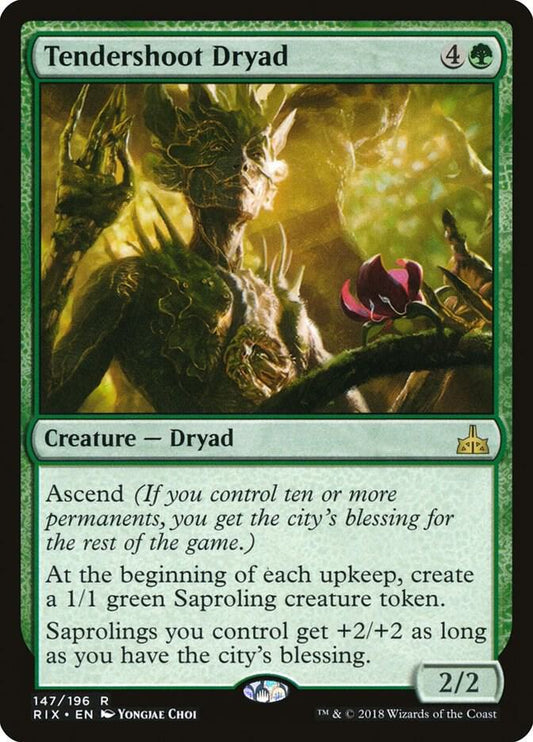 Tendershoot Dryad-Rivals of Ixalan-R-Normal
