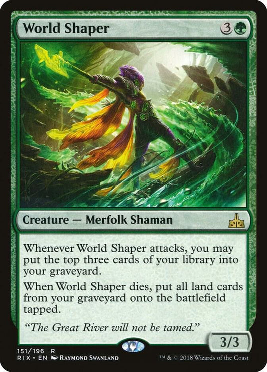 World Shaper-Rivals of Ixalan-R-Foil