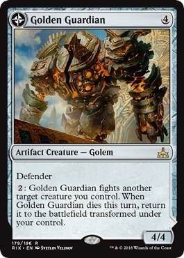 Golden Guardian-Rivals of Ixalan-R-Normal