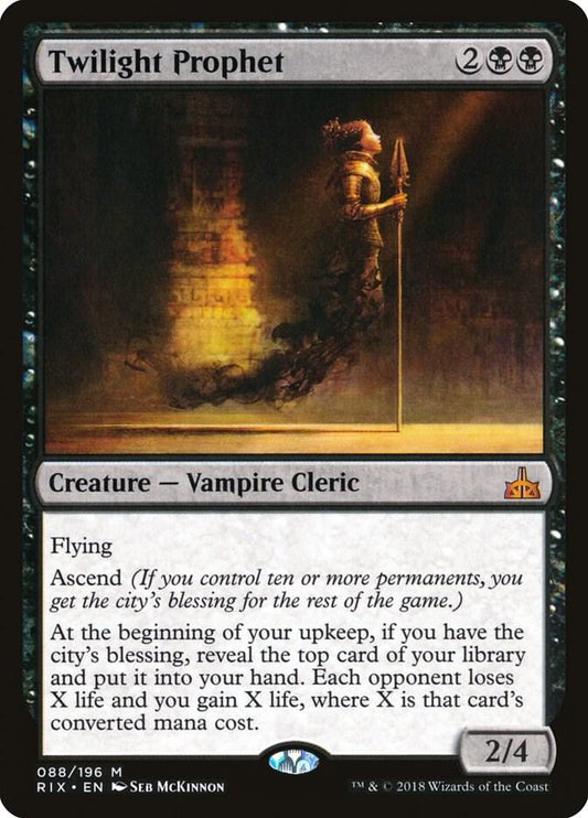 Twilight Prophet-Rivals of Ixalan-M-Normal