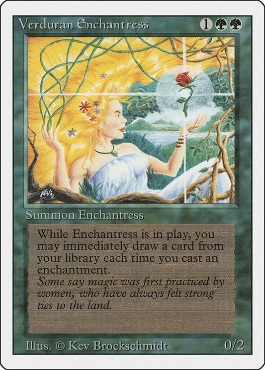 Verduran Enchantress-Revised Edition-R-Normal