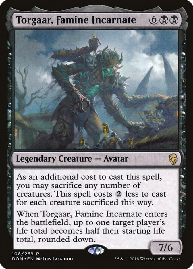 Torgaar, Famine Incarnate-Dominaria-R-Normal