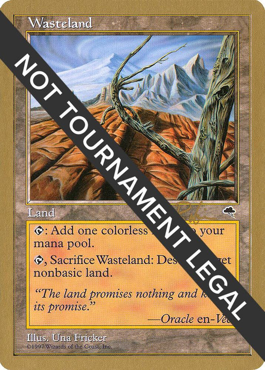 Wasteland - 1998 Ben Rubin (TMP)-World Championship Decks-S-Normal