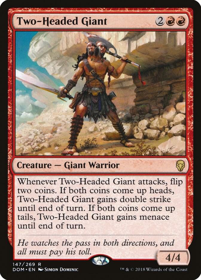Two-Headed Giant-Dominaria-R-Normal