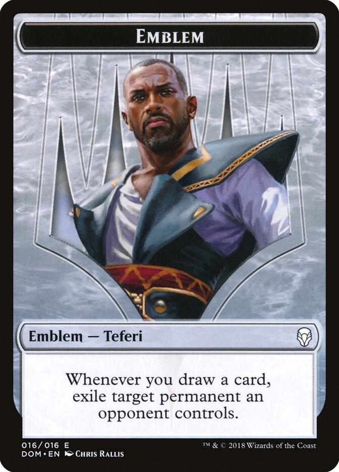 Emblem - Teferi, Hero of Dominaria-Dominaria-T-Normal