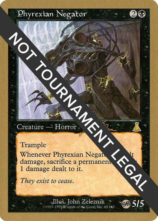 Phyrexian Negator - 1999 Jakub Slemr (UDS) (SB)-World Championship Decks-S-Normal