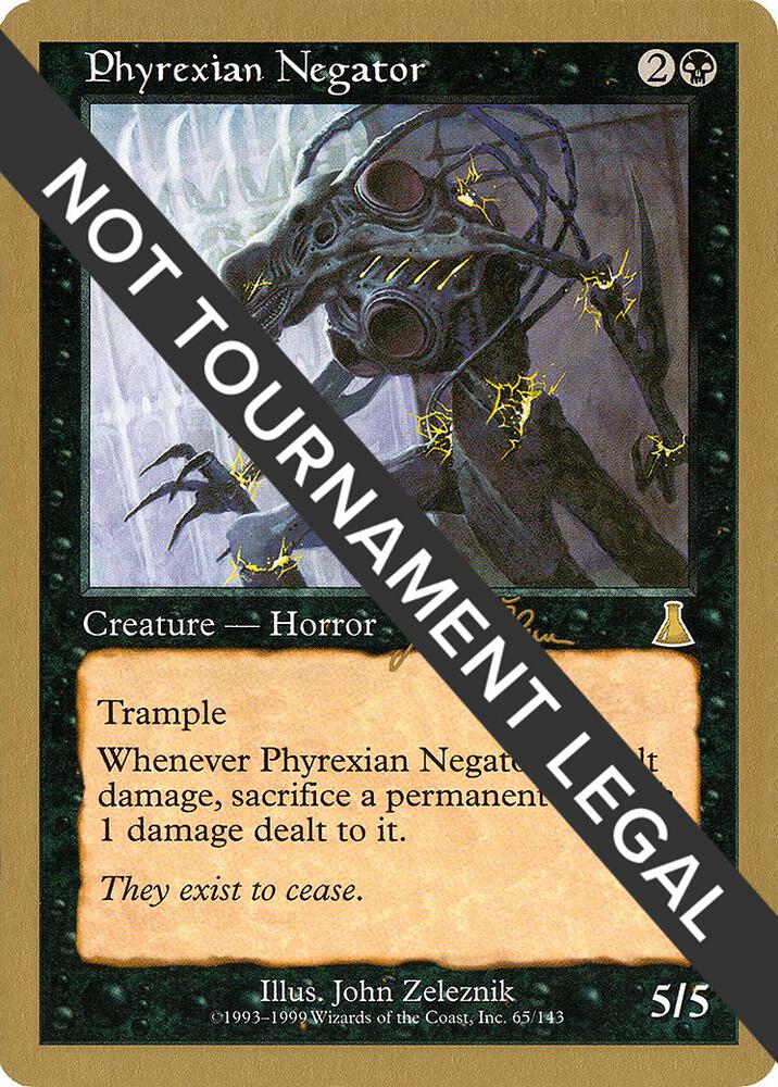 Phyrexian Negator - 1999 Jakub Slemr (UDS)-World Championship Decks-S-Normal