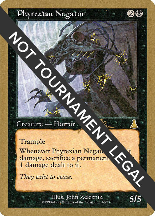 Phyrexian Negator - 1999 Jakub Slemr (UDS)-World Championship Decks-S-Normal