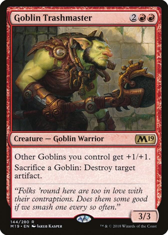Goblin Trashmaster-Core Set 2019-R-Foil