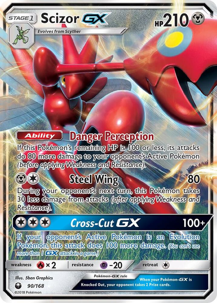 Scizor GX-SM - Celestial Storm-Ultra Rare-Holofoil