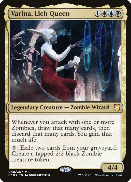 Varina, Lich Queen-Commander 2018-M-Foil