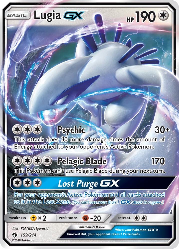 Lugia GX-SM - Lost Thunder-Ultra Rare-Holofoil