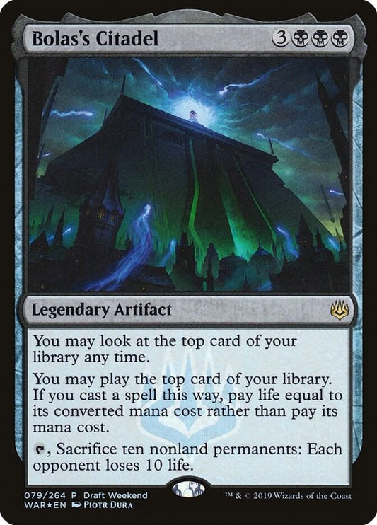 Bolas's Citadel (Draft Weekend)-Launch Party & Release Event Promos-P-Foil