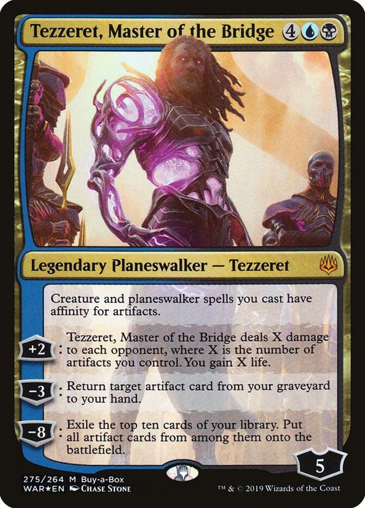 Tezzeret, Master of the Bridge-Buy-A-Box Promos-M-Foil